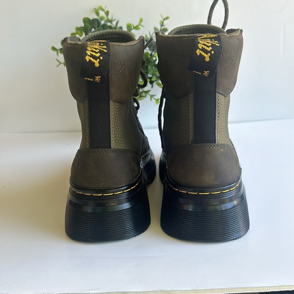NWOT Dr. Martens Tarik TG Waxed Boot In Olive Green -Sz 9 W-8 M - Picture 3 of 15